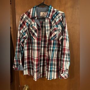 Legendary button up men’s shirt size medium